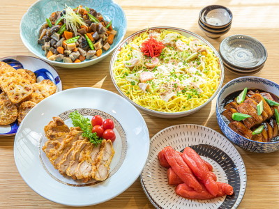 朝食ビュッフェ