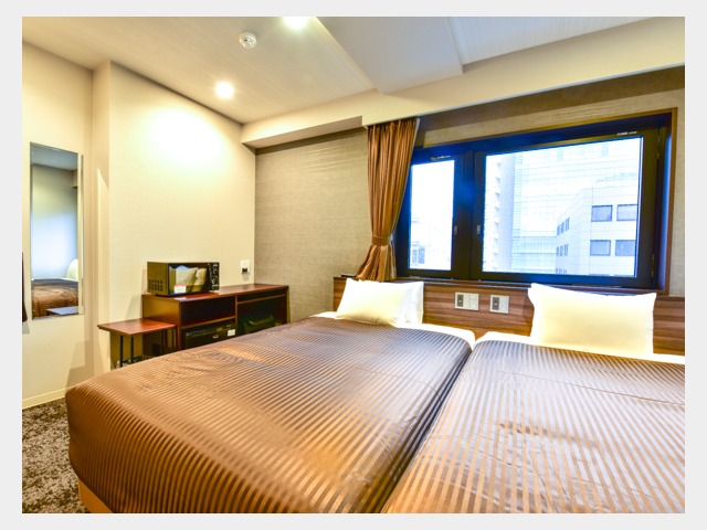 ホテルリブマックス福岡天神ＷＥＳＴ ツインルーム