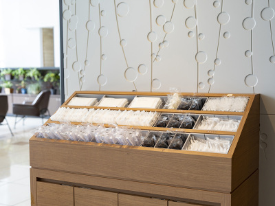 【アメニティ】フロント前にご用意