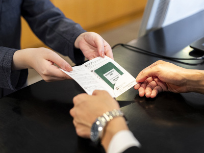 1階フロントデスク