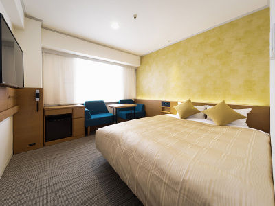 プレミアムダブルルーム【Bed W160㎝】