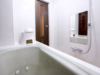 デラックスツインの浴室（サウナあり）