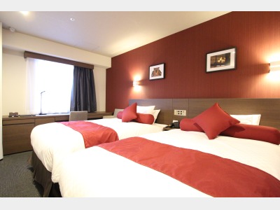 客室一例（ツイン）