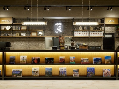 【ランプライトブックスホテル/ランプライトブックス】店内