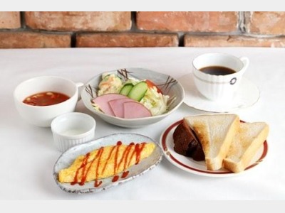 朝食（洋食一例）※イメージです。