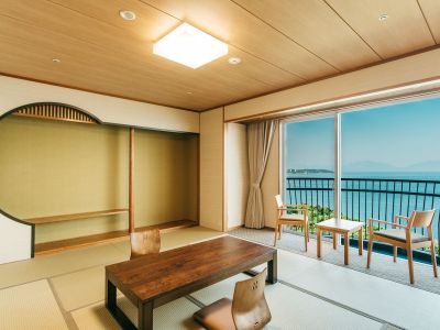 【オーシャンビュー】和室１０畳