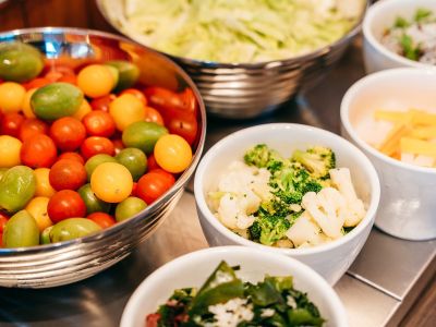 朝食ビュッフェ