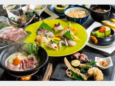 【土地の恵み会席】冬メニュー