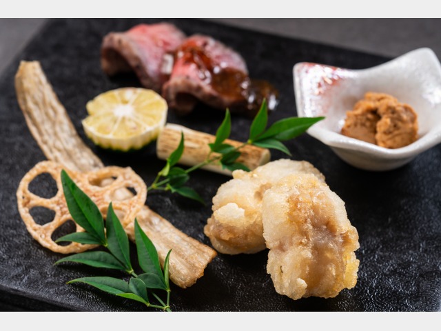合皿(土地の恵み会席/冬)