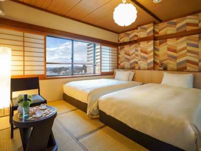 ＜客室＞和室ツインベッド