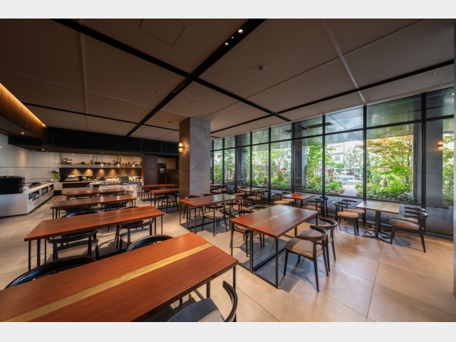 ホテルトラッド博多 朝食会場