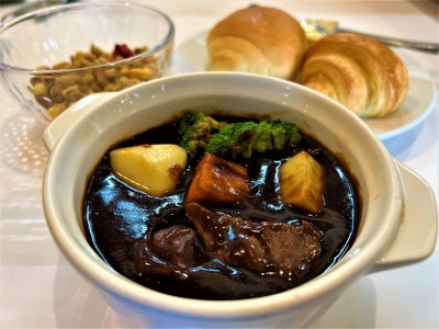 朝食ビュッフェ（ビーフシチュー）