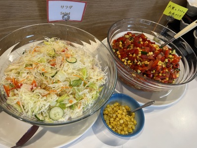 朝食ビュッフェ