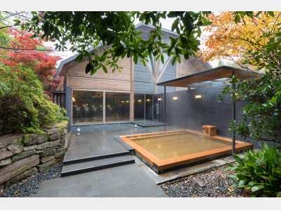 離れ水明荘にある湯殿「心晶」