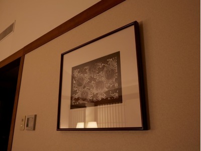 客室の伊勢型紙