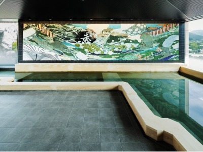 ＜男女別大浴場＞ 「茶畑の湯」　日本三大美肌の湯をご堪能ください