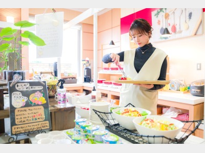 朝食バイキング