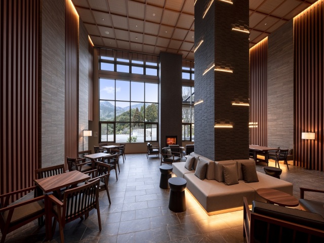 雲仙温泉　青雲荘 ロビー