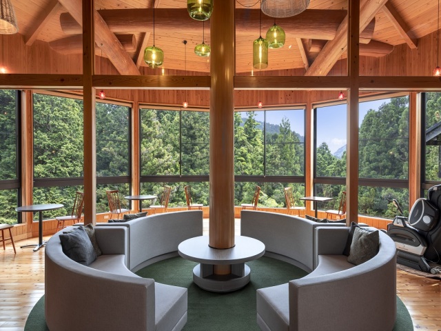 雲仙温泉　青雲荘 展望休憩所