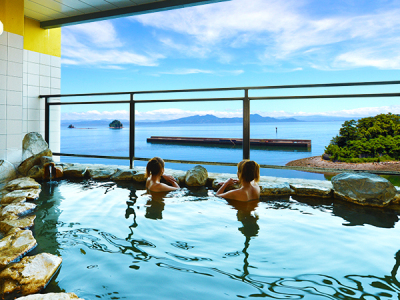 岬の湯　露天風呂