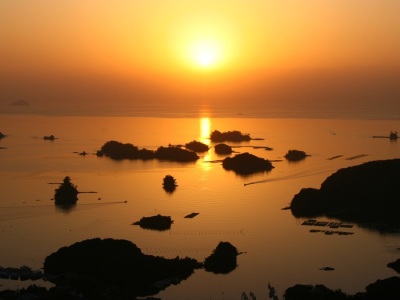 ホテルからの眺望（夕）