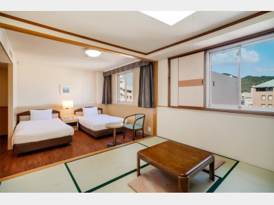 和洋室（ツイン・布団）