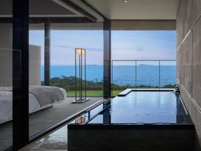 オーシャンビュー 露天パノラマデラックス【70平米】／客室露天（温泉ではございません。）