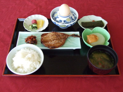 朝食一例