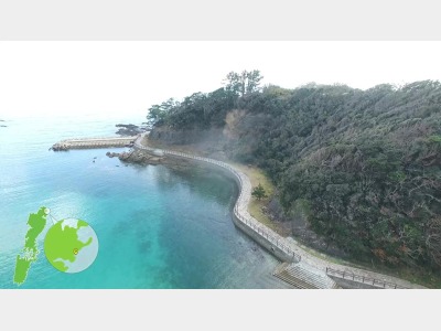 なやはま海岸(遊歩道)