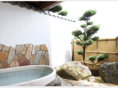 客室露天風呂（一例）