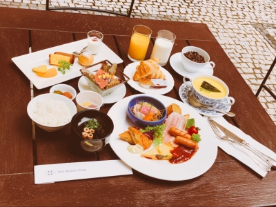 朝食セットメニュー 一例