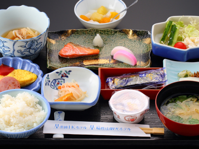 朝食メニュー（一例）
