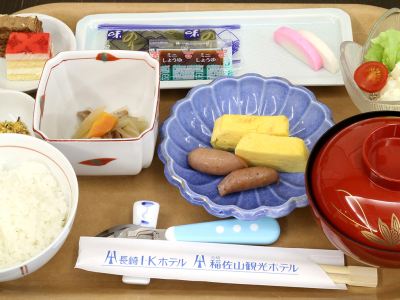 お子様の朝食メニューの一例