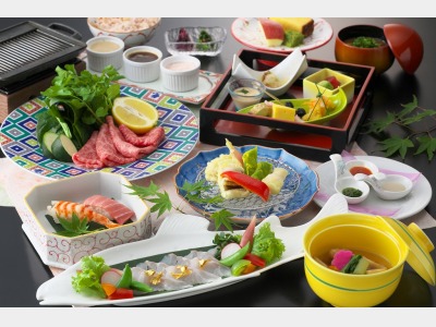 梅松鶴　季節会席「桃」