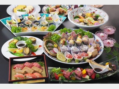 梅松鶴　特鮮卓袱「白鷺」3名盛