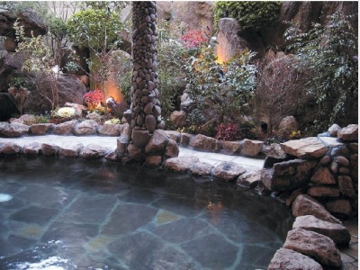 露天風呂「花の癒」