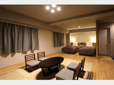 客室一例（本館和洋室）