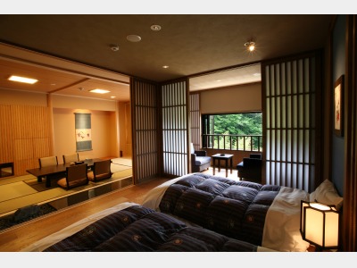 客室一例　灯小路・和洋室