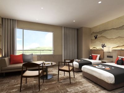 【イメージ】くまモンルーム トリプル(バス付)