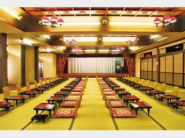 望月旅館 大宴会場　和室約130畳