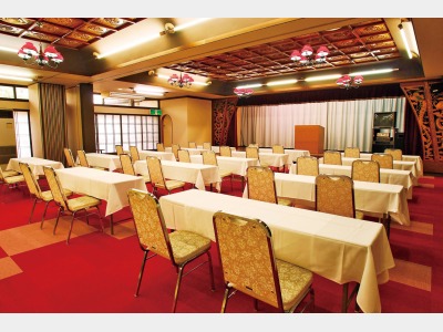 約130名様収容できる会議室（洋室）