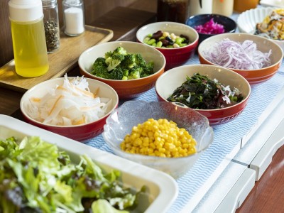 【朝食】サラダコーナー