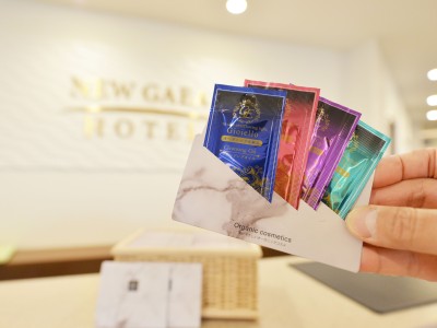 女性専用アメニティ（スキンケアセット）