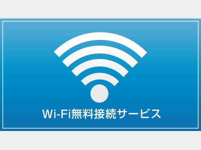 Wi-Fi完備　有線接続不可