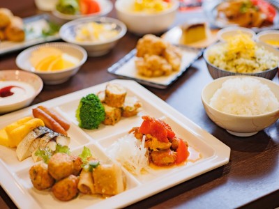 【朝食】盛り付けイメージ