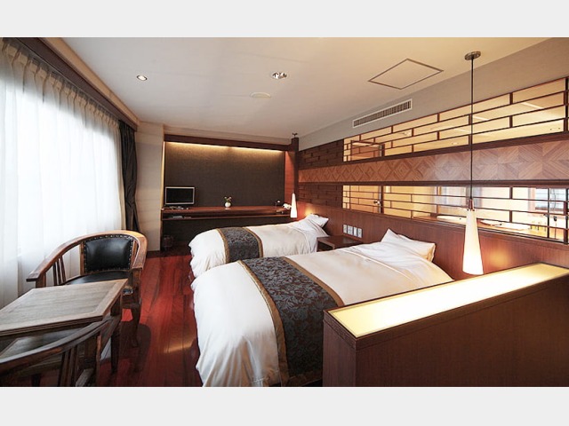 海のやすらぎ　ホテル竜宮	 本館ツイン/バリアフリールーム（禁煙）