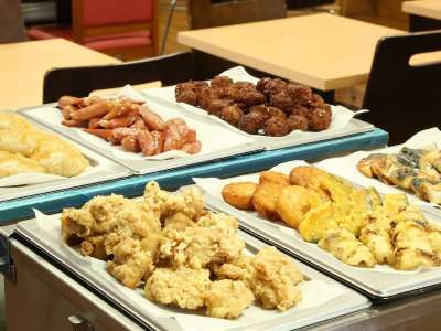 揚げ物は温かいままお出ししております！！