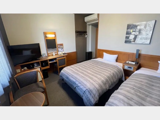 ホテルルートイン阿蘇くまもと空港駅前 （客室一例）ツイン