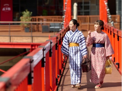 ホテル吊り橋外観