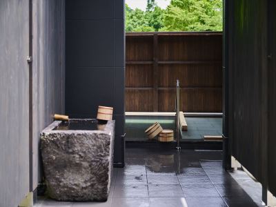 待望の露天風呂オープン！浴場「山の音」